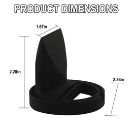 2035045 Airstack - Sello inferior para aspiradora Bissell 1400 Little Green para depósito de agua sucia, pieza de repuesto # 2035045 (1 paquete)