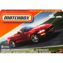 Matchbox Basics, Auto Básico Paquete de 20, Vehículos de Juguete para niños de 3 años en adelante