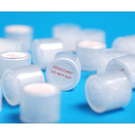 Wisesorb 0.5 Gram 200 Pack Silica Gel Canister, Silica Gel Capsules, Silica Gel Packets, Moisture Absorbers for Food Storage, Food Grade Desiccant Dehumidifiers