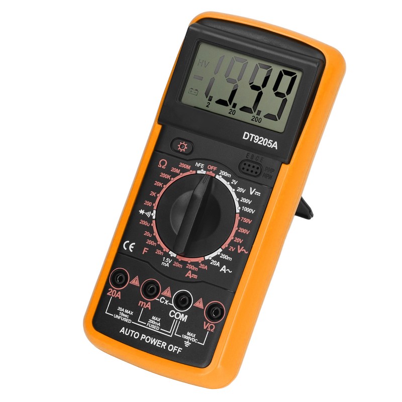 Smart Digital Multimeter LCD Display Multifunctional Circuit Detection Meter for