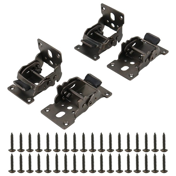 HYDDNice 4 Pack 90°-180° Foldable Support Bracket Collapsible Support Frame