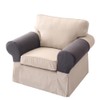 Universal Knit Thicken Non Slip Sofa Armrest Cover Polyester Flexible