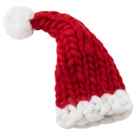 Maforts Baby Santa Hat, Knit Santa Hat Newborn Santa Claus Hat 0-3months,6months, Knotted Baby Santa Hat