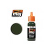 Ammo MIG-0001 RAL 6003 Olivgrün Opt.1 Acrylic Paints (17 Ml), Multicolour