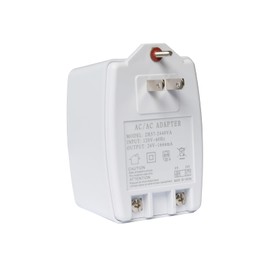 24V 40VA AC Plug-in Doorbell Transformer – Compatible with Ring, Nest, Ecobee, Sensi & Honeywell Thermostats – PTC Fuse Protection, Reliable Power Adapter