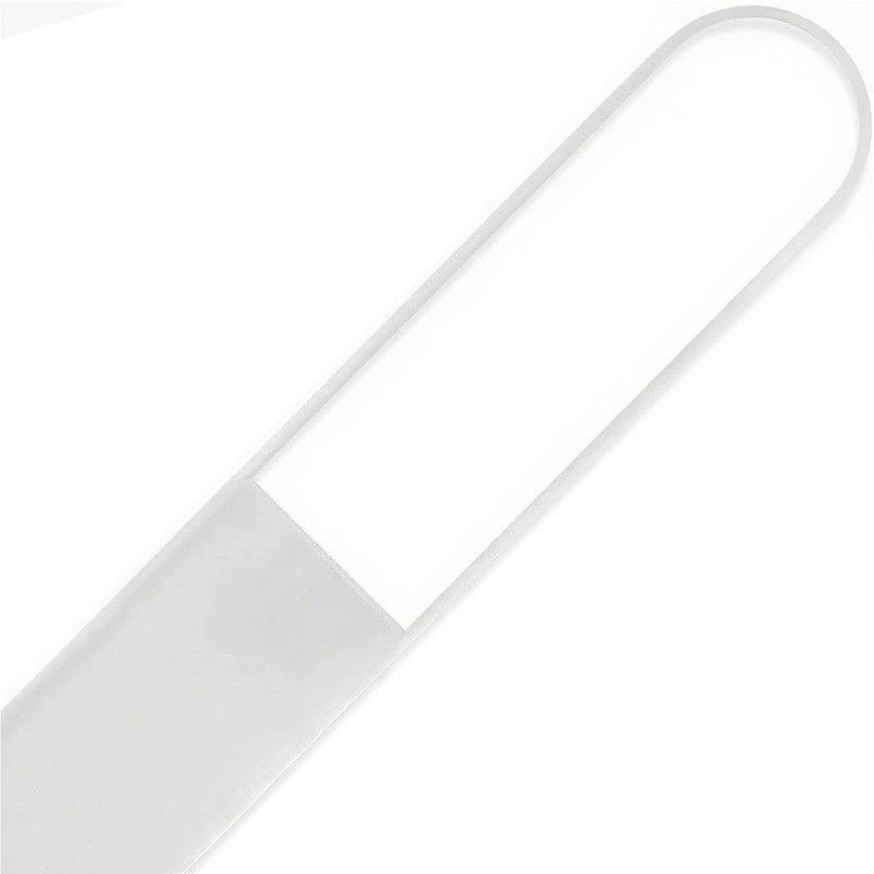 Large Professional Crystal Nail File, Genuine Czech Tempered Glass Nail