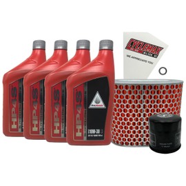 Cyclemax Full Synthetic Tune-Up Kit compatible with 1995-2007 Honda VT 1100 VT1100 Shadow Sabre