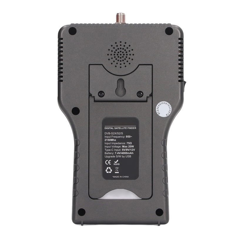 Satellite Finder with Compass Function 4000mAh 4.3in TFT LCD Display