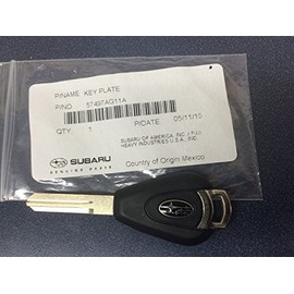 2005-2007 Subaru Genuine Chipped Key Blank Legacy Outback 57497AG11A OEM NEW