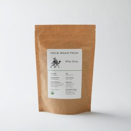 Silk Road Teas Organic Loose Leaf White Tea, White Peony, 1.6 ounces