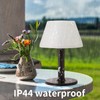 shumi Solar Table Lamp Outdoor Indoor - 3 Lighting Modes,