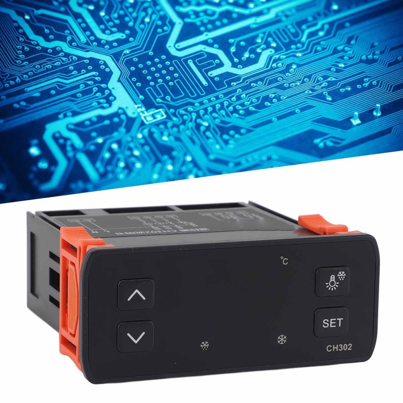 Digital Temperature Controller Dual Sensors Refrigerating Defrosting Alarm Smart Thermostat