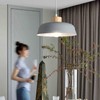 Hnexsei Metal Pendant Light Fixture, Modern Macaron Color Ceiling Hanging