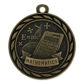 Gold Mathematics Single and Bulk School Medals