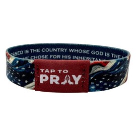 Tap To Pray™ Wristbands - Patriot - Size: X-Large