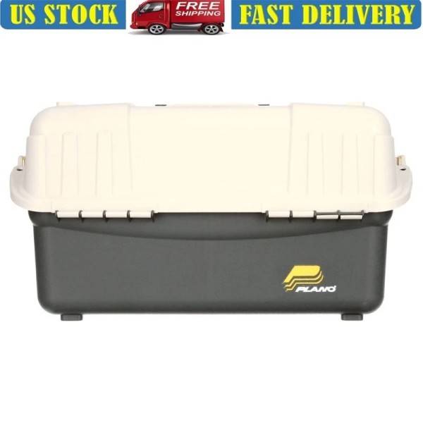 Unbranded Large Tackle Box 6 Tray Adjustable Dividers Fishing Storage
