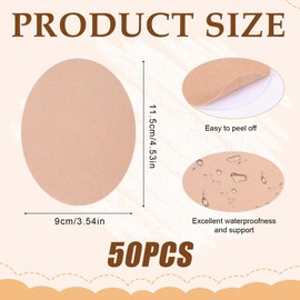 50pcs Waterproof Thigh Lift Tapes for Women, Self-Adhesive Invisible Body Tape Anti-Chafing Single-Use Lift and Glow Patches for Inner Thigh Skin Tightening & Body Shaping