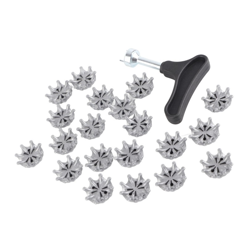 20Pcs Golf Shoe Spikes Golf Shoe Replacement Cleats Pins Removable