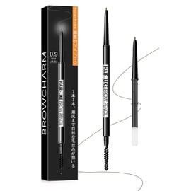 Fall Presentation Ultra Fine Lead, 0.04 inch (0.9 mm), Eyebrow Pencil, No Falling, Extra Fine, Eyebrow, Includes Rotating Core for Exchanging Color of the Same Color, Waterproof, Easy to Draw, One by