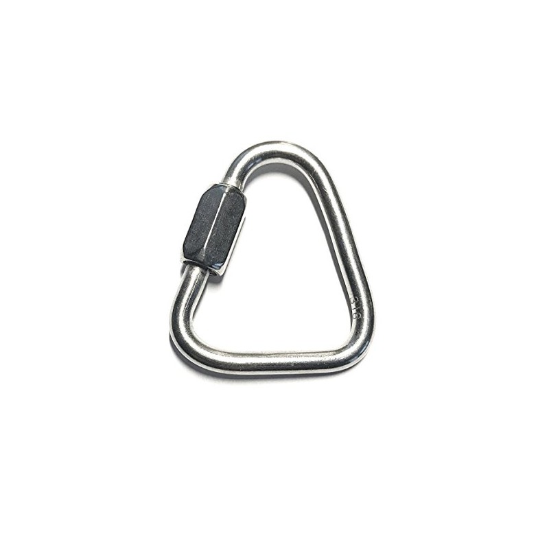 US STAINLESS Stainless Steel 316 Delta Quick Link 1/8" (3.5mm)
