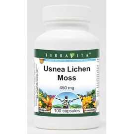 Usnea Lichen Moss - 450 mg (100 Capsules, ZIN: 514899)