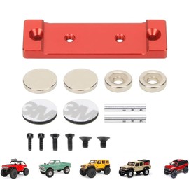 RCAWD Magnetic Body Post Set for 1/24 Axial SCX24 Wrangler Bronco Gladiator C10 Deadbolt Upgrade Parts (Red)
