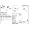 1aTTack.de 2 x CAT 8-2 x Keystone RJ45 Tool-Free CAT8