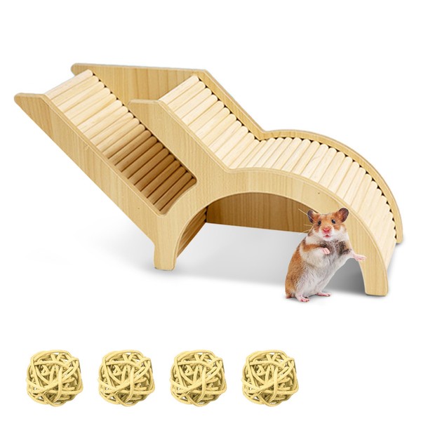 Hamster Tunnel Hamster Climbing Ladder,Burying in for Bedding,for Dwarf Gerbils