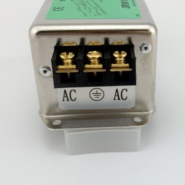 Noise Suppressor Power EMI Filter Termianl Single-Phase Line-Conditioner JIN RONG AC 115/250V 20 Amp JRW1220-22