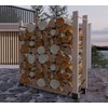 Fire Beauty Firewood Log Storage Rack 2-Pack Bracket Kit, Heavy