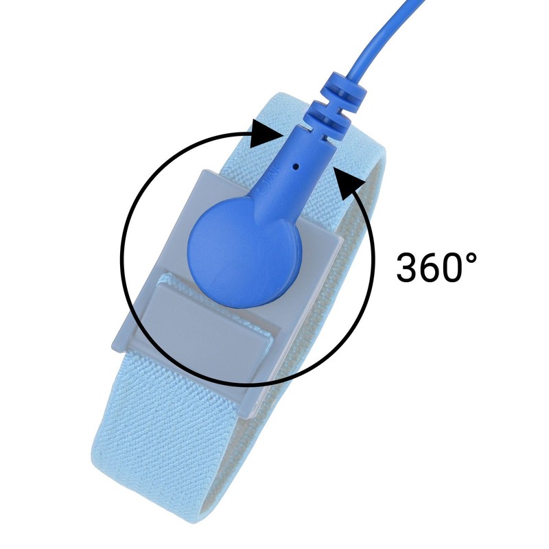 Anti Static Wrist Straps - 3 Pack - Reusable Anti-Static