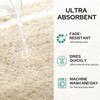 HOMEIDEAS Bathroom Runner Rugs, Soft and Water Absorbent Long Bath