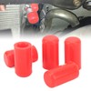 10 Pcs 10mm Automotive Vacuum Hose Cap Silicone Waterproof Ozone