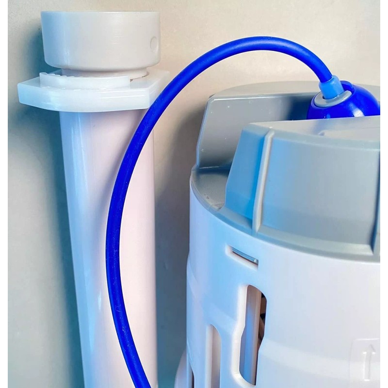 NUFLUSH Three inch (3.2") Dual Flush with Cable Flush Handle