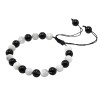 Amazing Gemstones Selenite Black Tourmaline Bracelet - Adjustable
