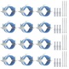 PATIKIL 1.2"-1.4"/31-36mm Split Ring Pipe Hanger, 12 Pcs Heavy Duty
