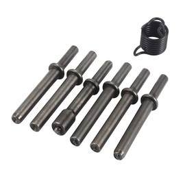 Smoothing Air Hammer Bits Set, 7 Pcs Air Hammer Attachments Air Chisel Bits, Power Hammer Drills Tools and Home Improvement