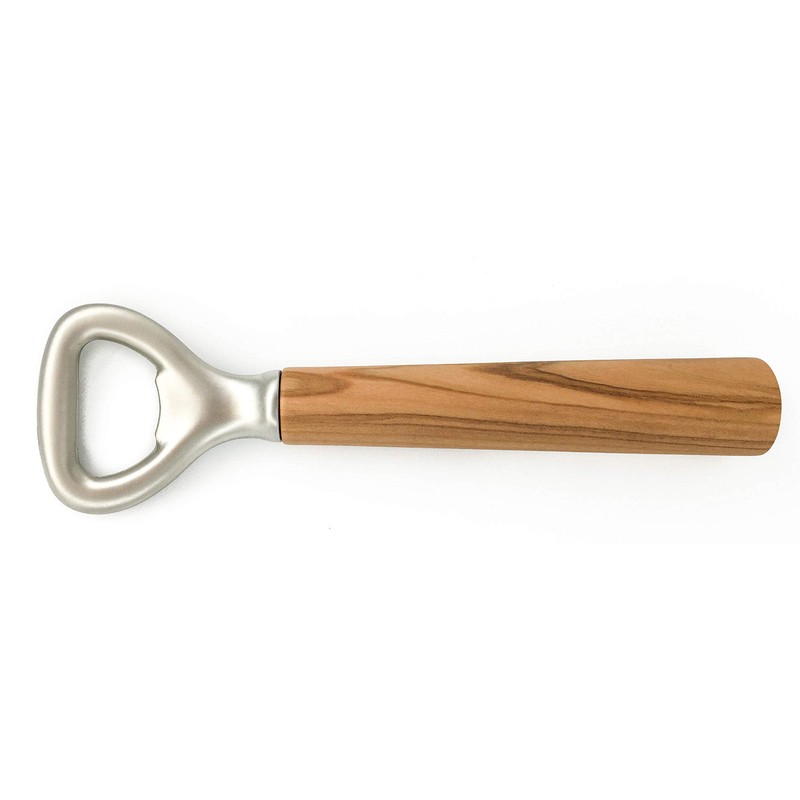 KokosnussEisen® - Premium Bottle Opener - Wooden Handle Olive Wood