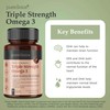 Pureclinica Pureclinica Triple Strength Omega 3 1000mg x 360 Capsules