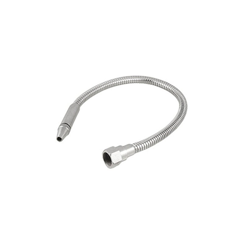 Sourcingmap 1/2BSP Thread 15/64" Round Nozzle Metal Coolant Oil Hose