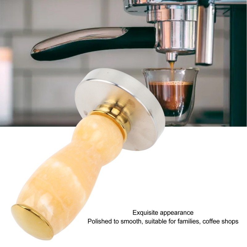 58mm Coffee Tamper Stainless Steel Ergonomic Coffee Pressing Tamper for