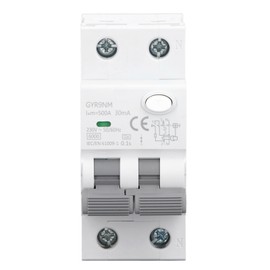 Residual Current Operated Circuit Breaker 1P+N 40A  30mA MCB Protection Switch with Over Current Protection for Home