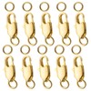 10Pcs 18k Gold Lobster Clasps for Jewelry Making - Lobster