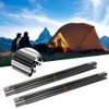 Outdoor Aviation Aluminum Double Tent Pole Support Frame Rod Accessory