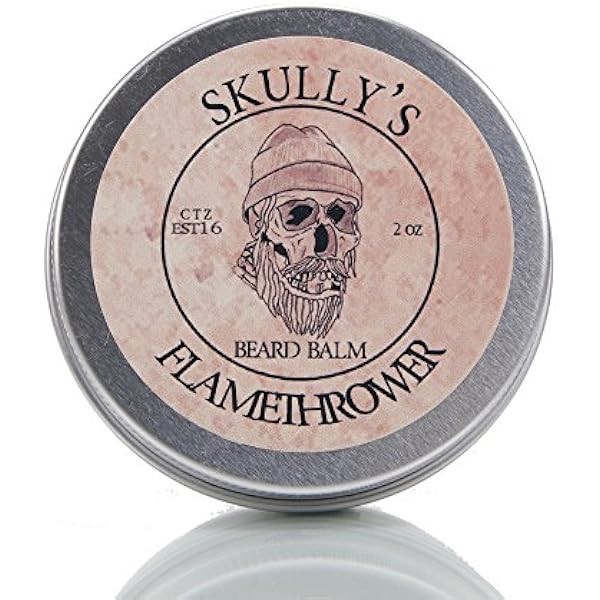 Beard Balm with Cinnamon Scent and Argan & Jojoba Oils