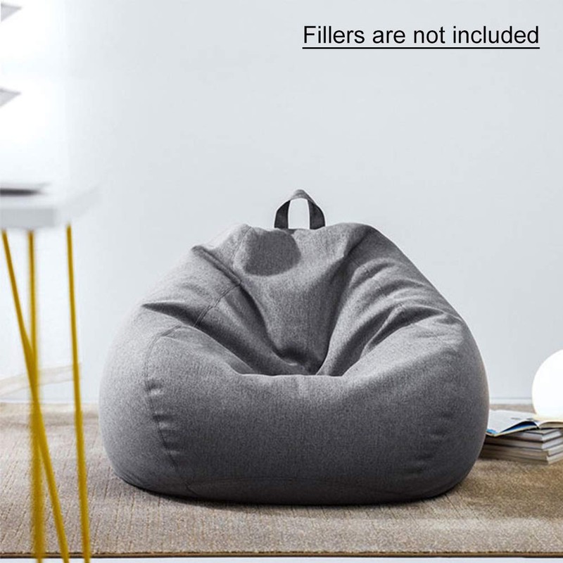 Bean Bag Cover Cotton Linen Cover 100 x 120 cm