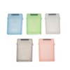 5Pcs 2.5 inch Plastic HDD Case, Hard Disk Drive Transparent