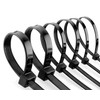 Cable Ties Black 200mm x 4.8mm Pack of 100 UV