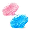 Cepillo Exfoliante Cuero Cabelludo Limpieza Caspa Flexible Champú Hogar Oficina