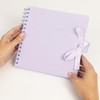 Scrapbook Photo Album Spiral Bound for Wedding Couple Travel Memory